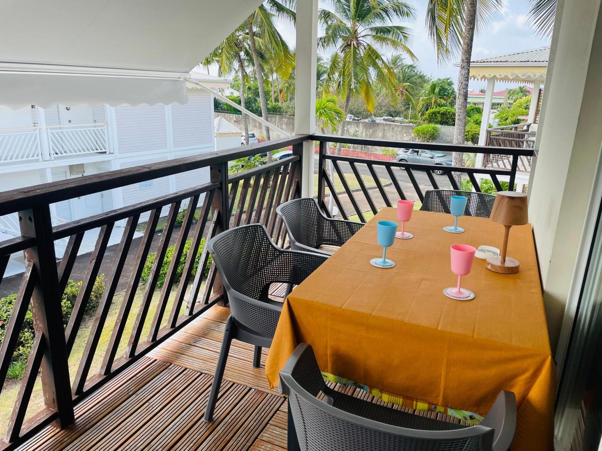 Ticarbets T3 - Residence Manganao - En Bord De Plage Saint-Francois  Zewnętrze zdjęcie
